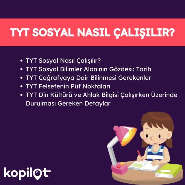 TYT Sosyal nasıl çalışılır? Hangi derse nereden başlanmalı?