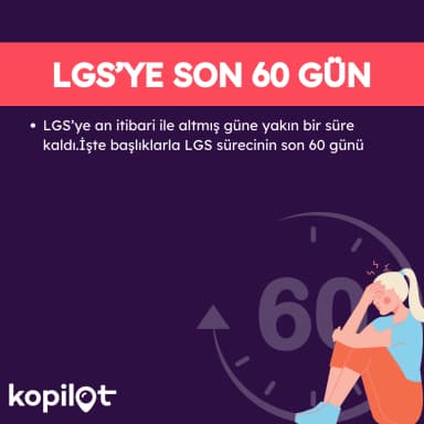 LGS’YE Son 60 Gün!